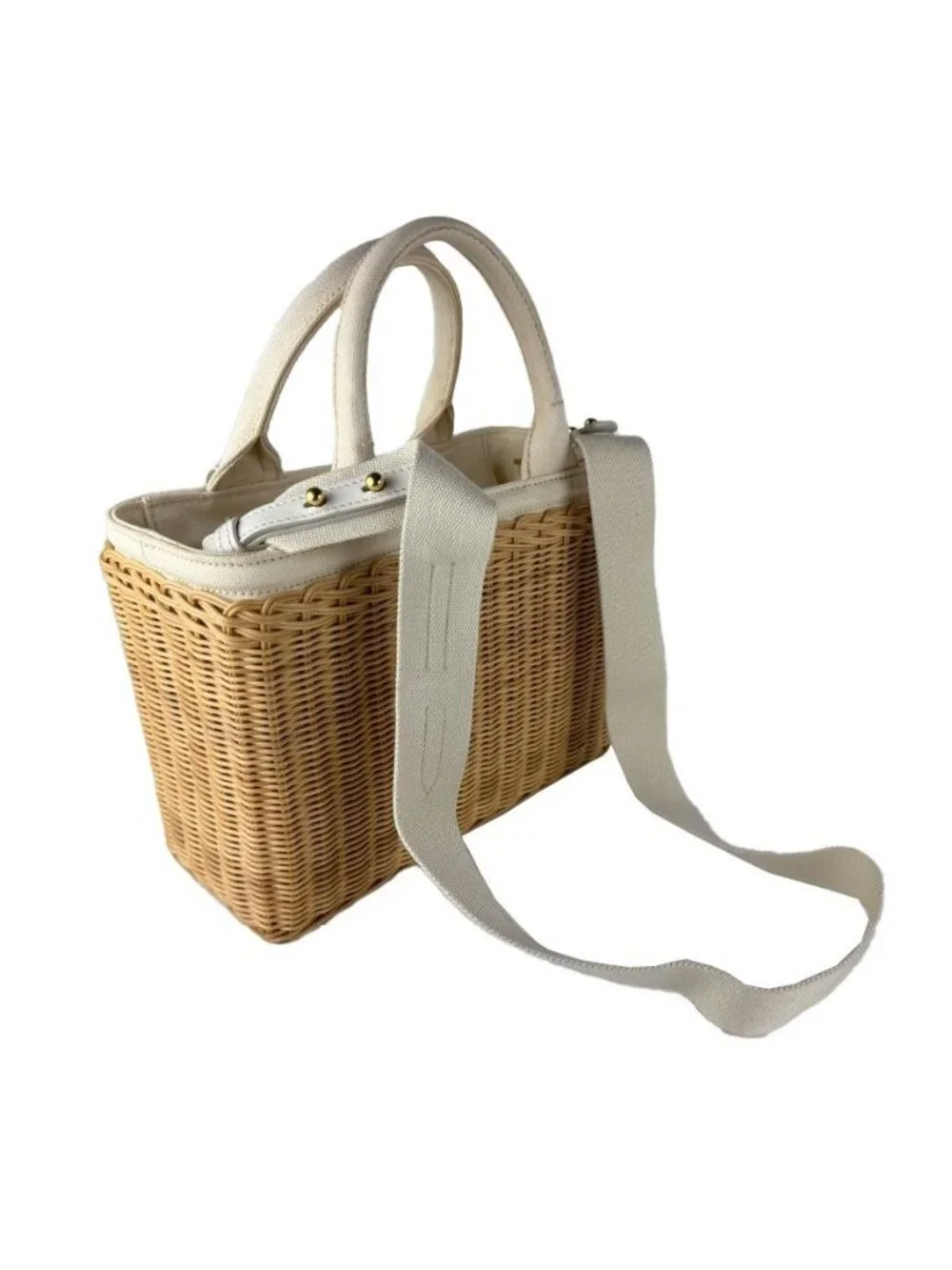 Prada Basket Shoulder Bag